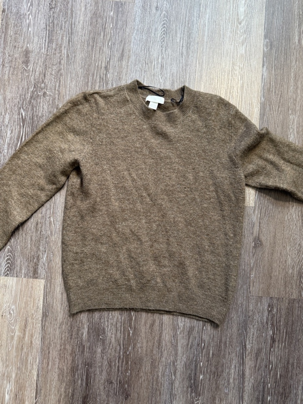 H&M Brown Crewneck Sweater M